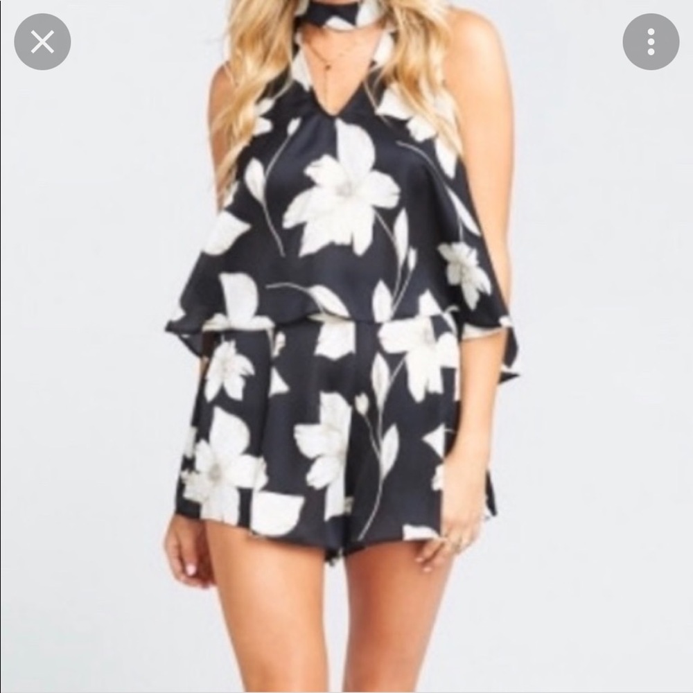 Show me your Mumu | Carlos swing shorts in Lily Collins Print